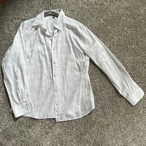 Foxcroft Button Down Shirt | white Long Sleeve | Wrinkle Free | Size 4